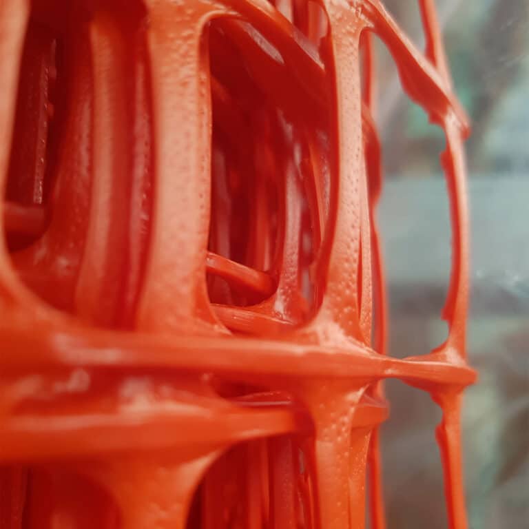 Safeguard Mesh Fluro Closeup