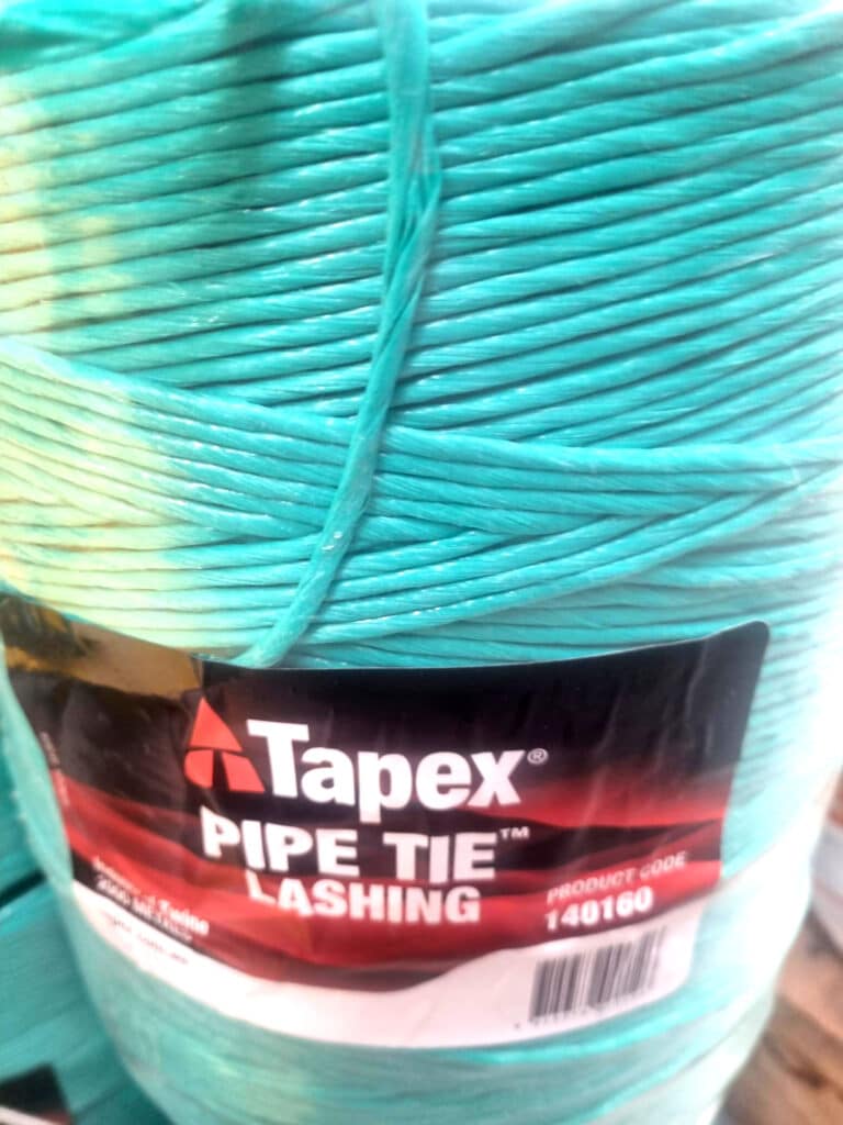 Pipe Tie Lashing